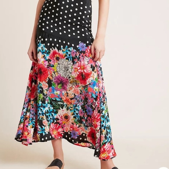 Anthropologie Tolani Pattern Play Maxi Skirt Size M - Picture 6 of 7